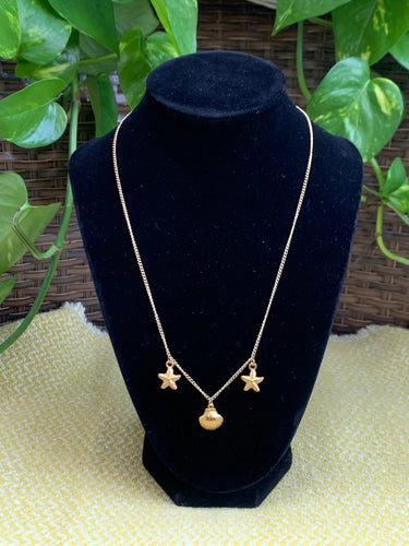 Starfish & Shell Necklace